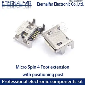 MK5P MINI USB 2.0 Tip A Ženski Mikro 5PIN 4 ft Produljenje pozicioniranje Direktni Vertikalni priključak Igličasti aparat za varenje žica
