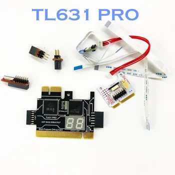 TL631 Pro Univerzalni Laptop I PC PCI PCI-E Mini PCI-E LPC Matična Ploča Dijagnostički Analizator Tester Debug Karte Za ASUS Apple