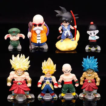 1 kom. Q Verzija Anime Dragon Ball Figurica Slijepa Kutija sina Goku Tian Шинхан Figurice Zbirka Model Igračke za Djecu Pokloni