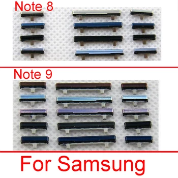 1 lot (3 kom.) Za Samsung Galaxy Note 8 N950 N950F Note 9 N960F prekidač za uključivanje i isključivanje zvuka Bočne Skup tipki Fleksibilan kabel