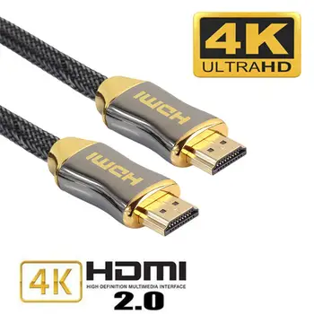 1 M 2 M 3 M 5 M 10 M 15 M 4 Na 60 Hz HDMI NA HDMI Kabel velike brzine 2,0 Pozlaćena Priključni Kabel Kabel Za UHD 3D FHD Xbox, PS3 PS4 TV