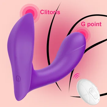 10 Brzina Stimulacije Klitorisa, Nosivi Dildo Vibrator Robu Za Odrasle Seks-Igračka za Žene Gaćice Vibrator Ženski Masturbator