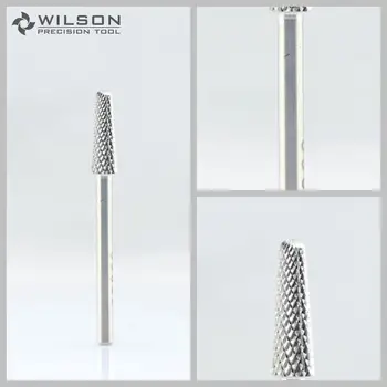 2 komada - Cone mlaznica - Prosjek (M-1110101) - Srebrno-Твердосплавная svrdlo za bušenje nokte WILSON