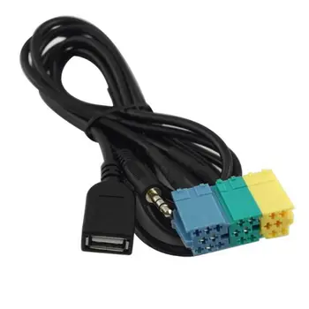 2 u 1 3,5 mm + USB priključak audio kabel adapter za Auto linija modifikacija audio i video Linije AUX Kia HYUNDAI