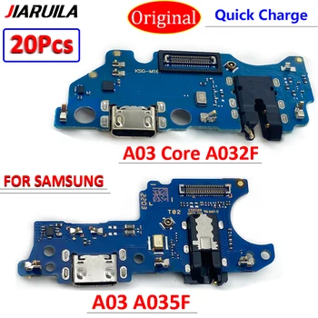 20 kom., Originalni USB Priključak Za punjenje, Priključak za priključnu stanicu, Naknada Za punjenje Samsung A03 A035F A035U A03 Core A032F A13 5G A23 4G A136B