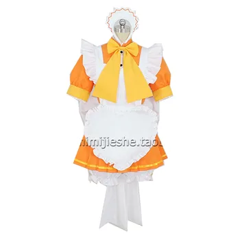 2021 Tokiju Mijau Mijau Puding Cosplay žutu haljinu odijelo