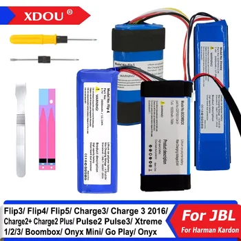 2022 Original bateriju XDOU Za JBL Charge Flip Pulse Xtreme 1 2 3 4 5 Za Harman Kardon Go Play Onyx Mini Speaker Bateria