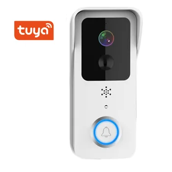 2MP 1080P Tuya app dual-band 2,4 G i 5G WIFI Mreže Zvono na Vratima Napajanje Iz Akumulatora Bežični video interfon Vizualni Interfon Zvono na Vratima