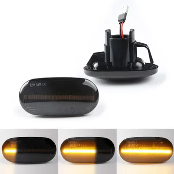 2X Serijski Amber LED Strani Dimenzionalni Pokazivač Smjera Za Honda Civic Acura Del Sol Integra S2000 Dimi Objektiv Bez Greške