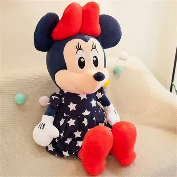 30 CM Disney Kawai Mickey Mouse Minnie Pliš Igračke Crtani Životinje Mekana Lutka Anime Dječji Božićni Pokloni