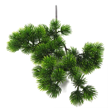 40 cm Jedna Velika Pine Zelena Grančica Imitacija Listova Biljke Dobrodošlicu Bor Pribor za Ukras Kuće Biljka Lažni Cvijet