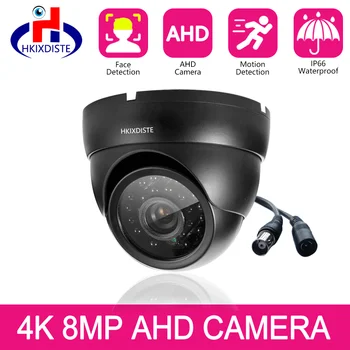 4K 8MP CCTV Aecurity Infra Analognoj Dome Kamere BNC Vanjsko Vodootporno Prepoznavanje Lica AHD DVR Cam Sustav video Nadzora XMEYE