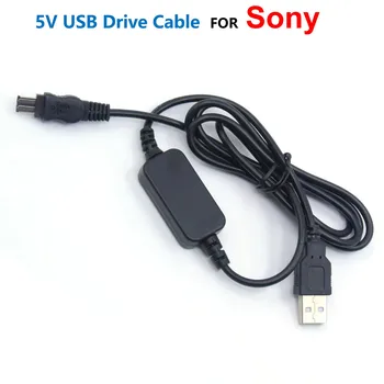 5 U USB Drive Adapter Kabel za Napajanje Punjač AC-L10 AC-L15 AC-L100 Za Sony DSC-F828 HXR-MC1500 HXR-MC2000 DCR-TRV940 CCD-TRV608