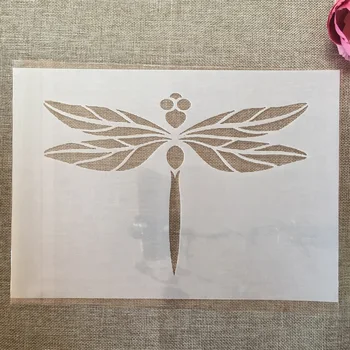 A4 29 cm Dragonfly DIY Višeslojne Matrice Zidno Slikarstvo Album Za Albume Bojanje Otiskivanje Album Dekorativni Uzorak