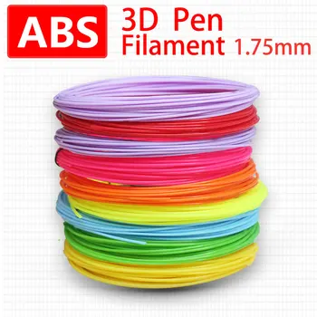 ABS/PLA 3d olovke sa žarnom niti 200 m idealna 3d olovka za 3d olovke Ekološka sigurnost plastični poklon Za rođendan od 1,75 mm