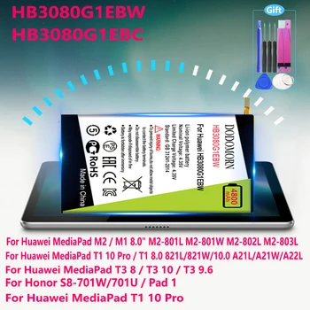 Baterija DODOMORN HB3080G1EBW za Huawei Mediapad T3 9,6/8,0 KOB-L09/W09 