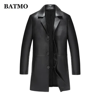 BATMO 2022 novi dolazak proljeće high-end тренч od prave kože, muške jakne kožuh XZ1880