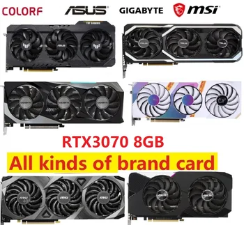 Besplatna dostava Koristi Grafičke kartice RTX 3070 8GB GPU carte graphique pc gamer rtx 3070 Gaming AMD Desktop PC Placas Gráficas