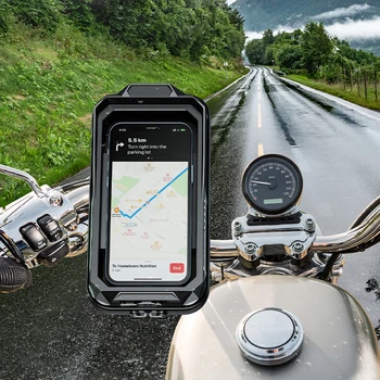 Biciklistička Motor Držač Telefona Rotacija za 360 Stupnjeva Zaslon Osjetljiv na dodir Volan Mobilni Telefon i Torbu za Biciklizma Oprema Za Jahanje