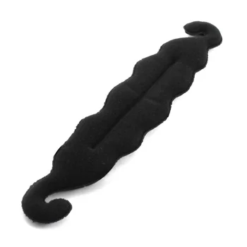 Crni držač za tkanje kos u obliku cauda equina, пенящийся dango hair hair hair twister hair dresser