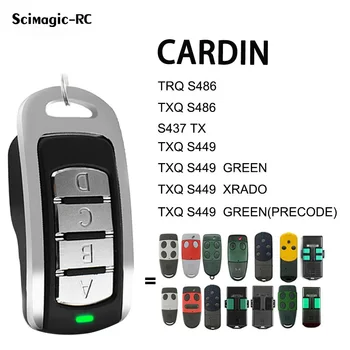 Daljinski upravljač za Cardin TRQ S449/TRQ S486/TXQ S486/S437 TX 433,92 Mhz Kloniranje Tima Replikator Vrata Daljinski Upravljač