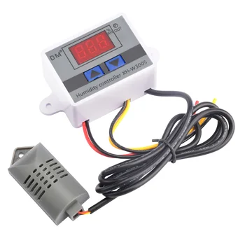 Digitalni Kontroler Vlage XH-W3005 12 24 220 Ovlaživač Hygrometer Prekidač za Kontrolu Vlage Regulatora + Senzor Vlage