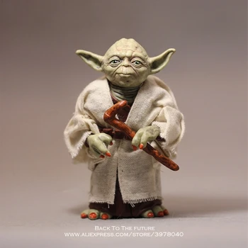 Disney Star Wars 12 cm Igračka Master Yoda Dart PVC Lik Anime Figure Zbirka Lutaka mini Igračka model za bebe poklon