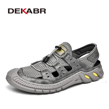 DKEABR/Trend Ljetnih Ulica Sandale Ručni Rad, Plaža Cipele S Prozračna, Mreže Za Odmor, Visokokvalitetno Hodanje Cipele Na Meke Cipele Za Muškarce