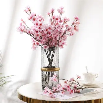 Domaći Božićni Dekor DIY Rekvizite Božićne Dekoracije Vjenčanja Grančica Sakura Cvijet Trešnje Lažni Cvijet Umjetni Cvijet