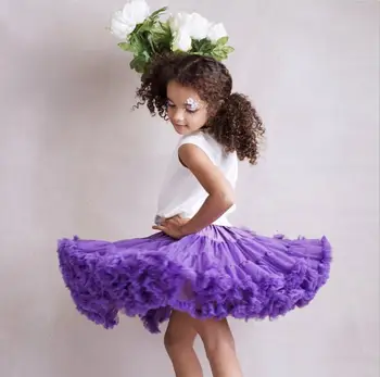 Donja Suknja Balerine, Bujna Dječji Balet Suknje, Nova Suknja-Kutije Za Djevojčice, Godišnjeg odmora Plesni odjeća od Princeza od Tila Za djevojčice
