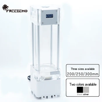 FREEZEMOD Cube Jednodijelni spremnika vodena pumpa 4 m pritisak 800Л/ h Кубовидный spremnik za vodu AIO Ugrađeni LCD zaslon 200 mm/250 mm/300 mm PUB-FS6WX