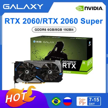 GALAXY New RTX 2060 Super Kartica RTX 2060 Grafička kartica NVIDIA GPU 12 NM 6 GB, 8 GB, 12 GB HDCP Grafička kartica placa de video LHR