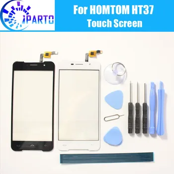 HOMTOM HT37 Touch-Screen Panel, 100% Garancija Originalni Digitalizator Stakleni Panel osjetljiv na Dodir Stakla Zamjena Za HOMTOM HT37 5,0 