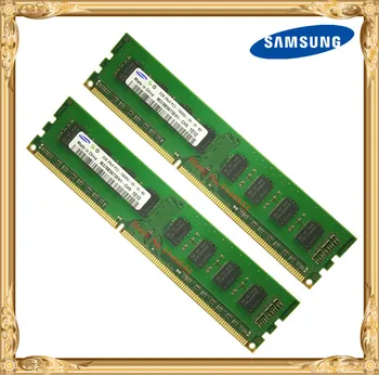 Igra memorija Samsung DDR3 4 GB ili 2x2 GB 1333 Mhz PC3-10600U PC RAM 2G, 4G 10600 1333 240pin