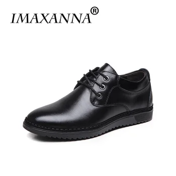IMAXANNA/ Men ' s Casual cipele, Cipele Od Prirodne Kože, Muška Luksuzna Kožna muška obuća, Poslovni Ured za klasične cipele
