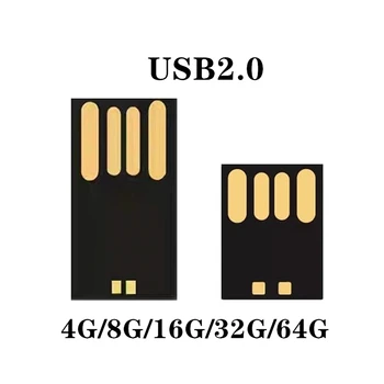 impermeabile di memoria flash 8 16 32 64GB USB 2.0 corto lungo bordo Udisk semi-finito chip pendrive all ' ingrosso Della Fabbrica