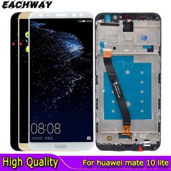 Ispitano Za Huawei Mate 10 Lite LCD zaslon osjetljiv na dodir za digitalizaciju u Prikupljanju Mate 10 Lite LCD zaslon Mate10 Lite RNE L01 L02 L03 L21