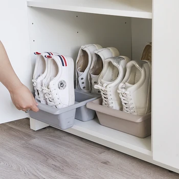 Jednostavan moderan skandinavski stil vertikalni ekonomičan stalak za papuča prostor za pohranu papučama WF