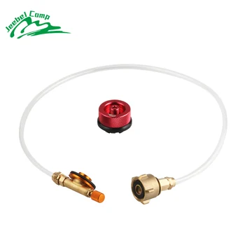 Jeebel vanjski adapter za punjenje plina ventil korača ploče adapter za punjenje rezervoara propan punjenje plinskih boca za plinske ploče