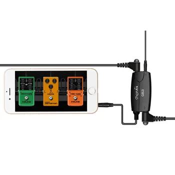 Kerubin GB2i Gitare Audio Priključak Bas Sučelje za Iphone Ipad Sustava Amp Kabel-ac Ispravljač sa 3,5 mm Stereo Priključak Hedaphone