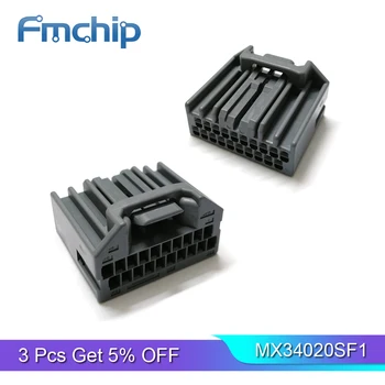 Kolni Priključci FMchip MX34020SF1 serije MX34 Za PRIKLJUČAK KOLEKTORA MX34020NF1 RCPT TELO 20POS DUAL