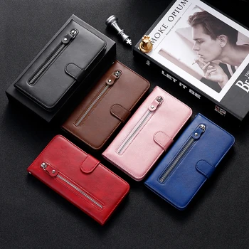 Kožna torbica-novčanik s gornjim poklopcem Za Xiaomi Redmi Note 11 11S 11 Pro 10S 10 Pro 9 Pro 8 Pro Redmi 10 10C 9A 9C 9T Mi Poco X4 Pro M4 Pro