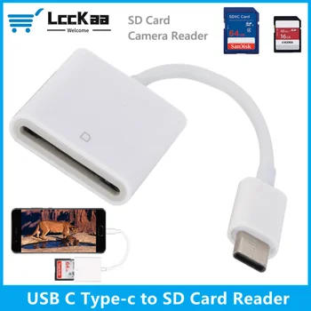 LccKaa USB 3,1 Type C čitač SD Kartica i USB C Čitača memorijskih Kartica za Samsung, Huawei Macbook Pro/Air Laptop Telefon Type-C za Čitanje SD-Kartice