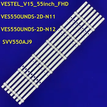 Led traka 6 lampi za VESTEL V15 55 inča FHD SVV550AJ9 55L3763DG VES550UNDS-2D-N11 N12 LED55HD172 D55F289N4CW 55SC7600 55FX610F