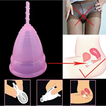 Ljepota I Zdravlje Coletor Menstrualna Silikonska Menstrualna Čaša Proizvod Žensku Higijenu Razdoblju Menstrualnog Ciklusa kup menstrualni Copa