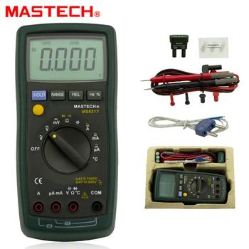 MASTECH MS8217 Digitalni Multimetar Ac/Dc Napon Ac/Dc Otpor Kapaciteta Tester s Mjerenjem Temperature