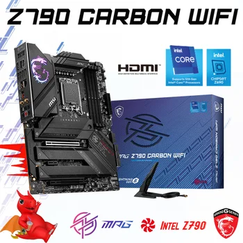 Matična ploča Z790 MSI MPG Z790 CARBON WIFI INTEL Z790 ATX Motnerboard 128 GB DDR5 7600 + (OC) USB 3,2 M. 2 PCI-E 5,0 Podržava i7-13700K