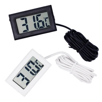 Mini Digitalni LCD Zaslon Unutarnji Zgodan Senzor Temperature Mjerač Vlage Termometar Hygrometer Senzor