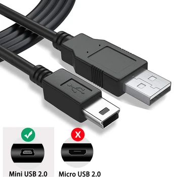 Mini USB 2.0 Kabel 5Pin Mini USB na USB Brzi Punjač za Prijenos Podataka Kabeli za MP3 MP4 Player Auto Dvr GPS Digitalna Kamera HD Smart TV1/1,5 m