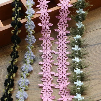 Mješoviti Stil Kombinacija je 10 metara 3 cm, pamučna cvjetne čipke tkanina DIY tkanina, čipke cvijet poklon traka materijal ukras boja pamučna čipka
